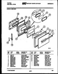 Diagram for 03 - Door Parts