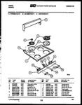 Diagram for 02 - Backguard And Cooktop Parts