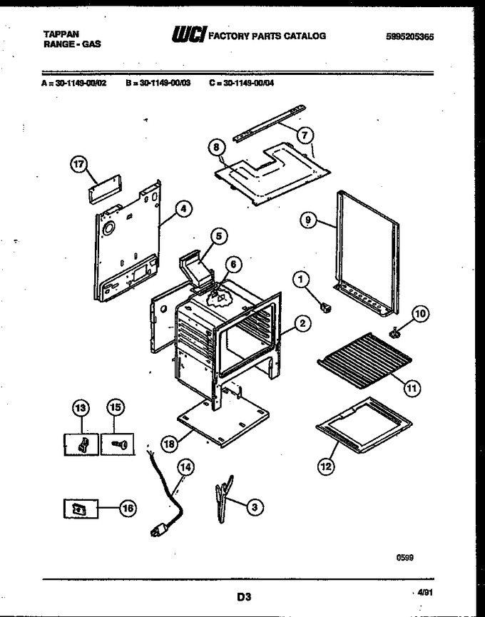 Diagram for 30-1149-00-03