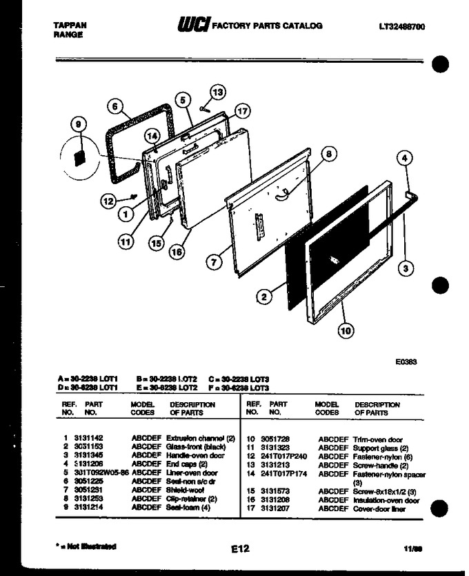 Diagram for 30-6238-66-03