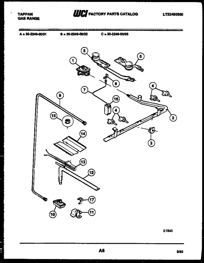 Diagram for 30-2249-00-01