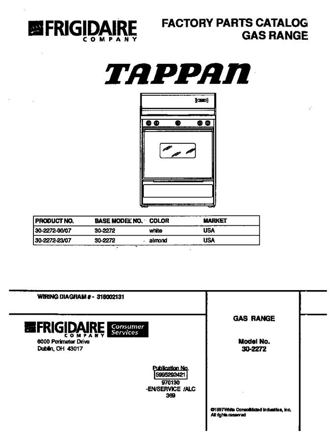 Diagram for 30-2272-00/07