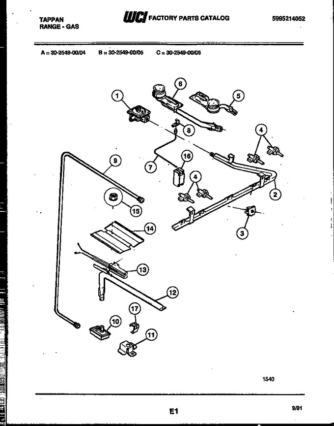 Diagram for 30-2549-00-05