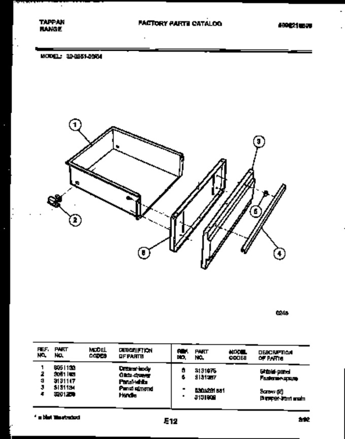 Diagram for 30-3851-00-04