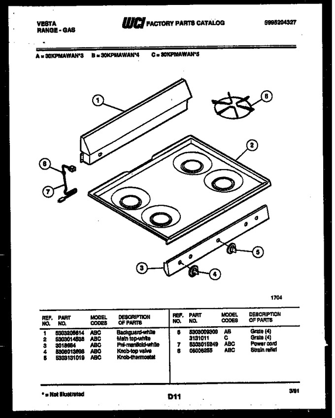 Diagram for 30KPMAWAN3