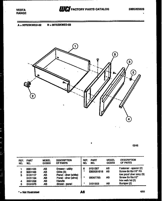 Diagram for 30TESKWED-23-02
