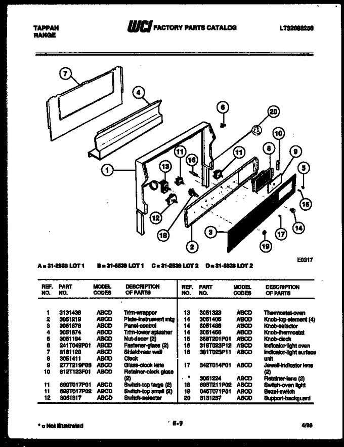 Diagram for 31-2538-66-01