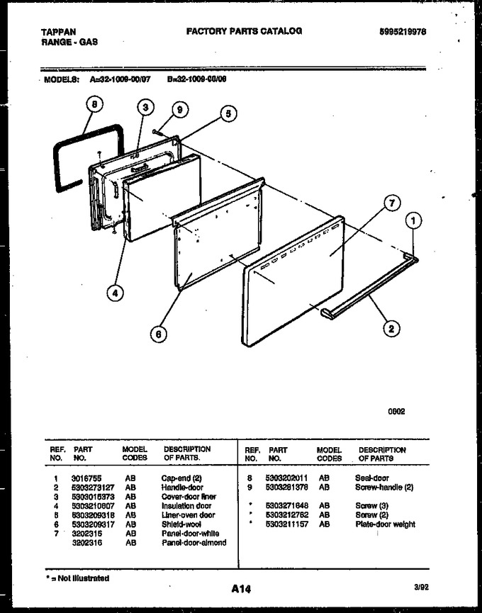 Diagram for 32-1009-00-07