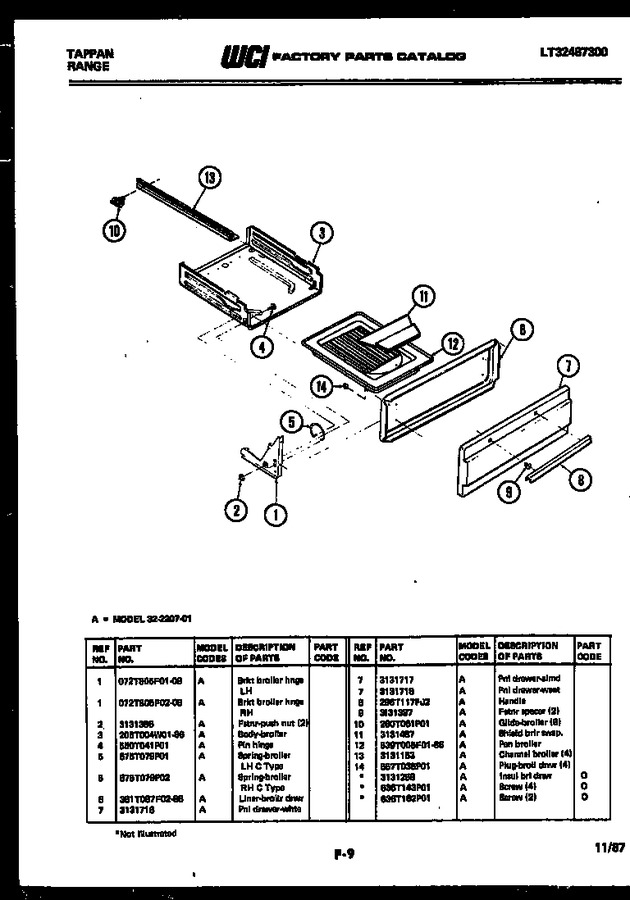 Diagram for 32-2207-00-01