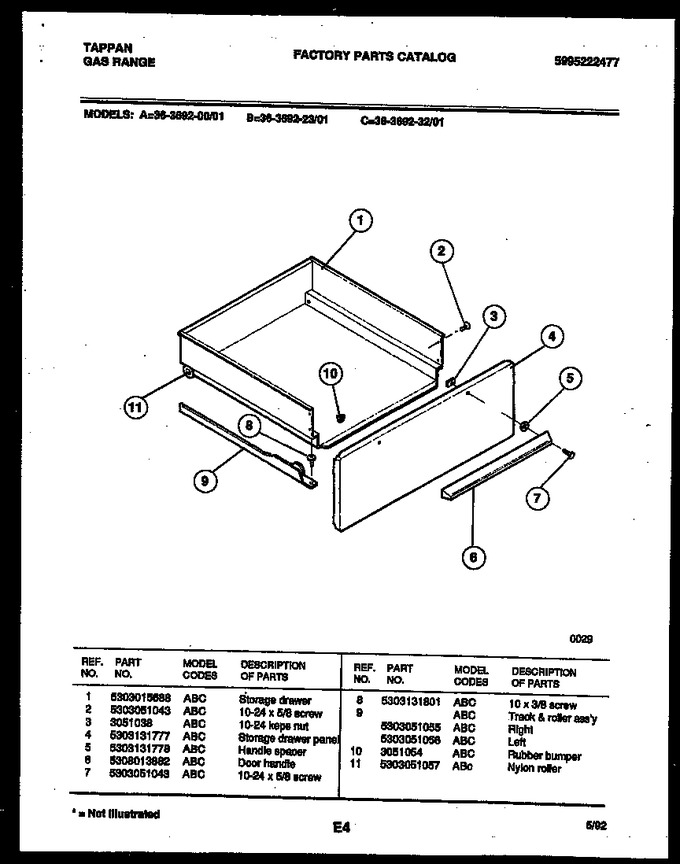 Diagram for 36-3692-32-01
