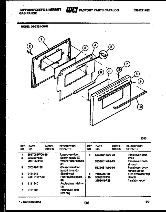 Diagram for 36-6262-66-09