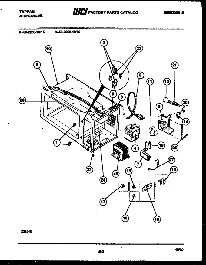 Diagram for 56-2258-10-15