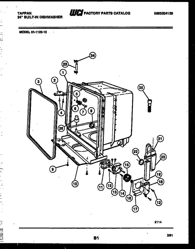 Diagram for 61-1120-00