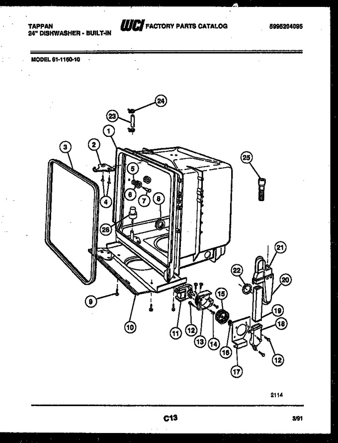 Diagram for 61-1160-23