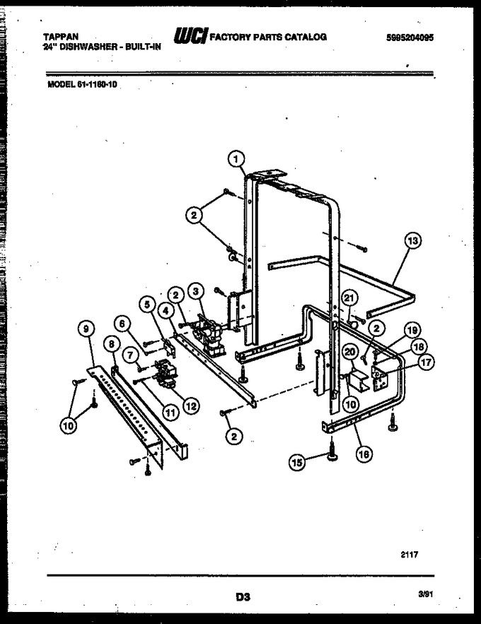 Diagram for 61-1160-10-00
