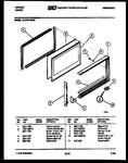 Diagram for 05 - Upper Oven Door Parts
