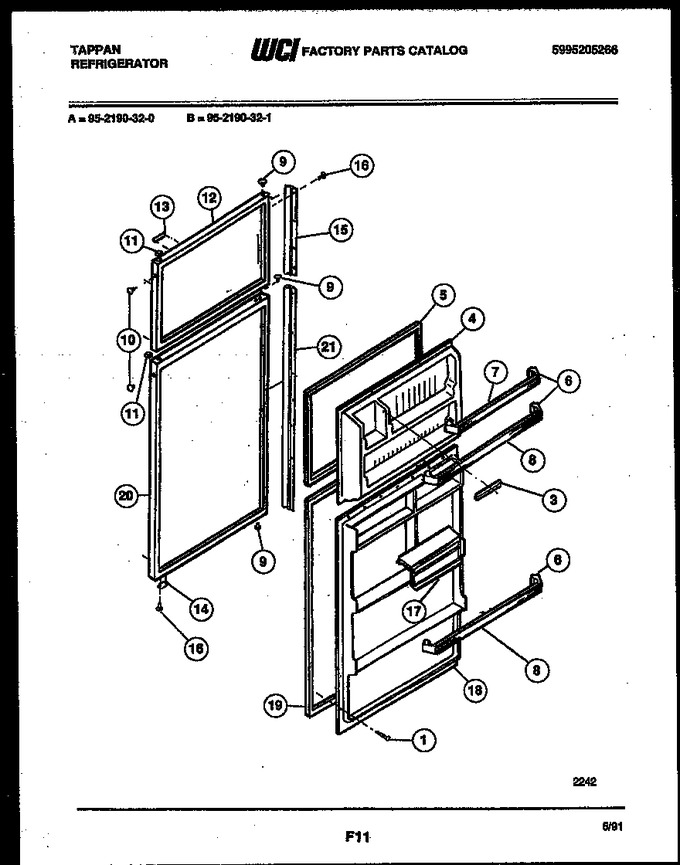 Diagram for 95-2190-32-00