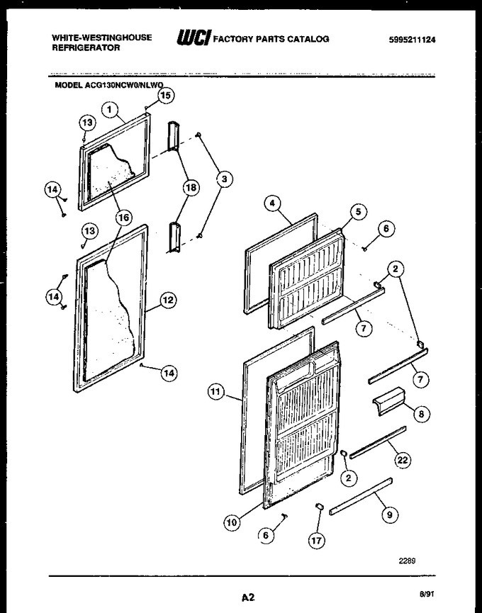 Diagram for ACG130NCW0