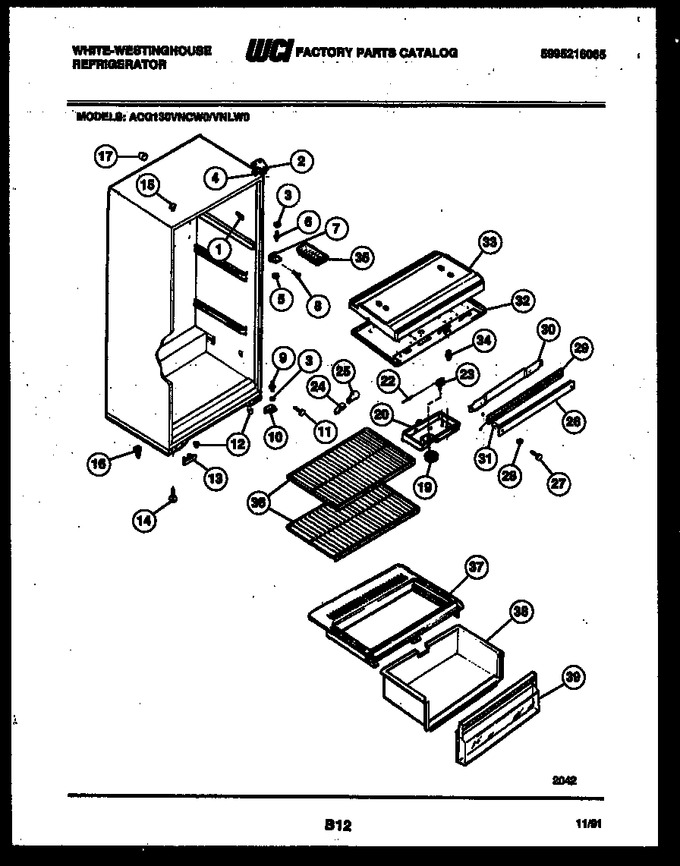 Diagram for ACG130VNCW0