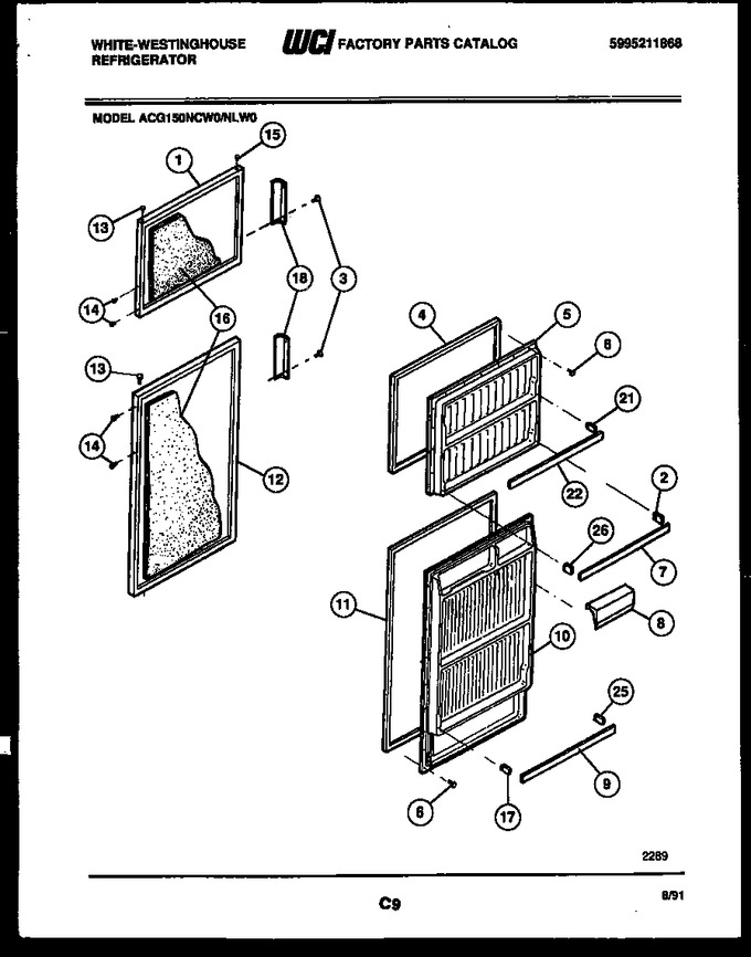 Diagram for ACG150NCW0