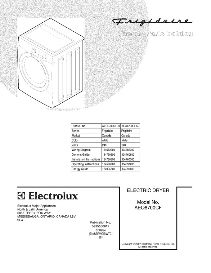Diagram for AEQ6700CFS0