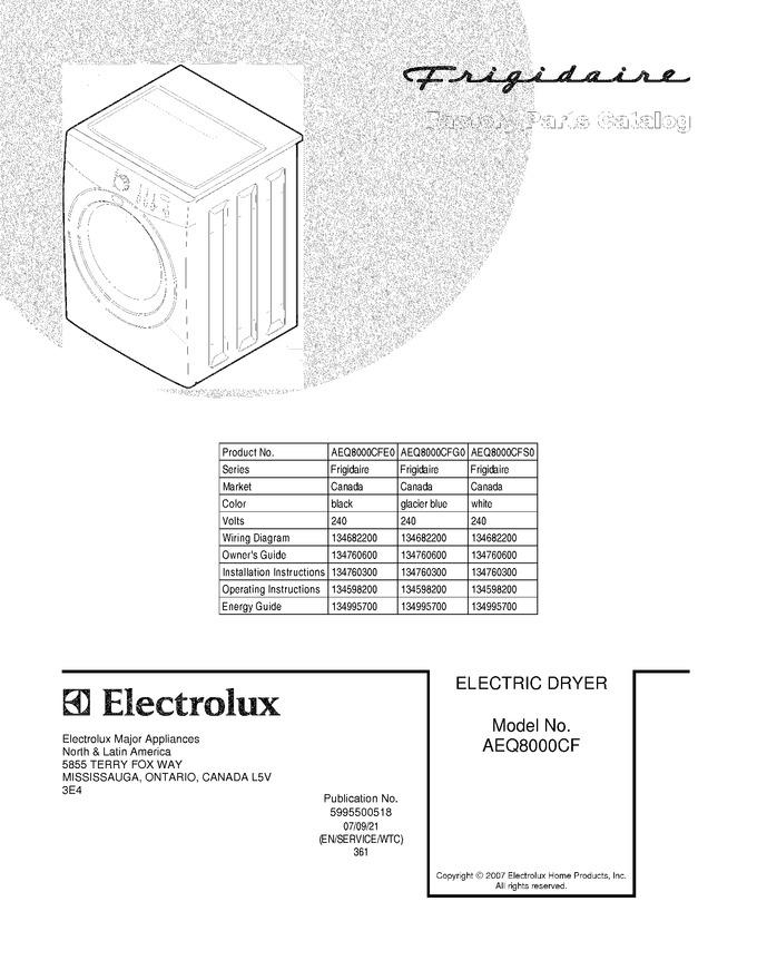 Diagram for AEQ8000CFS0