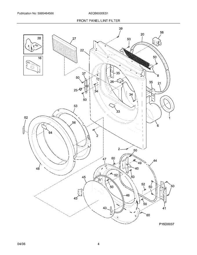 Diagram for AEQB6000ES1