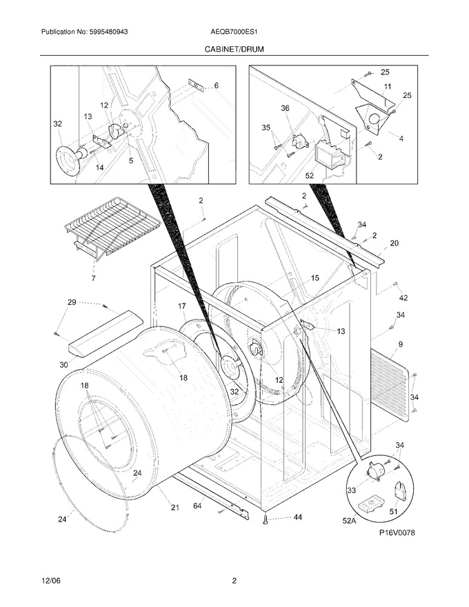 Diagram for AEQB7000ES1