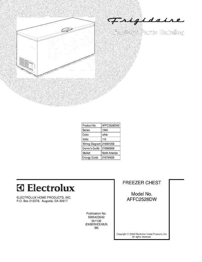Diagram for AFFC2528DW2
