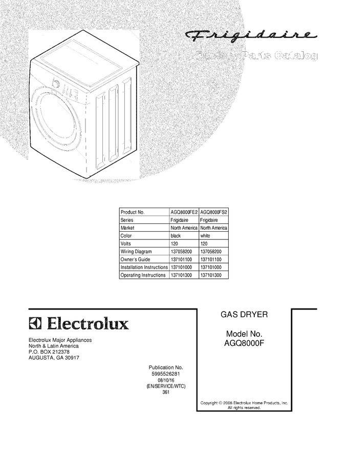 Diagram for AGQ8000FE2
