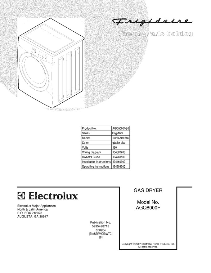 Diagram for AGQ8000FG0