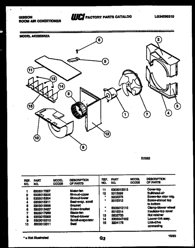 Diagram for AK22E5RZA