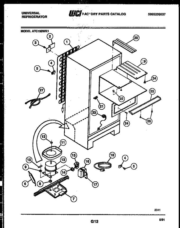 Diagram for ATC150WKJ1