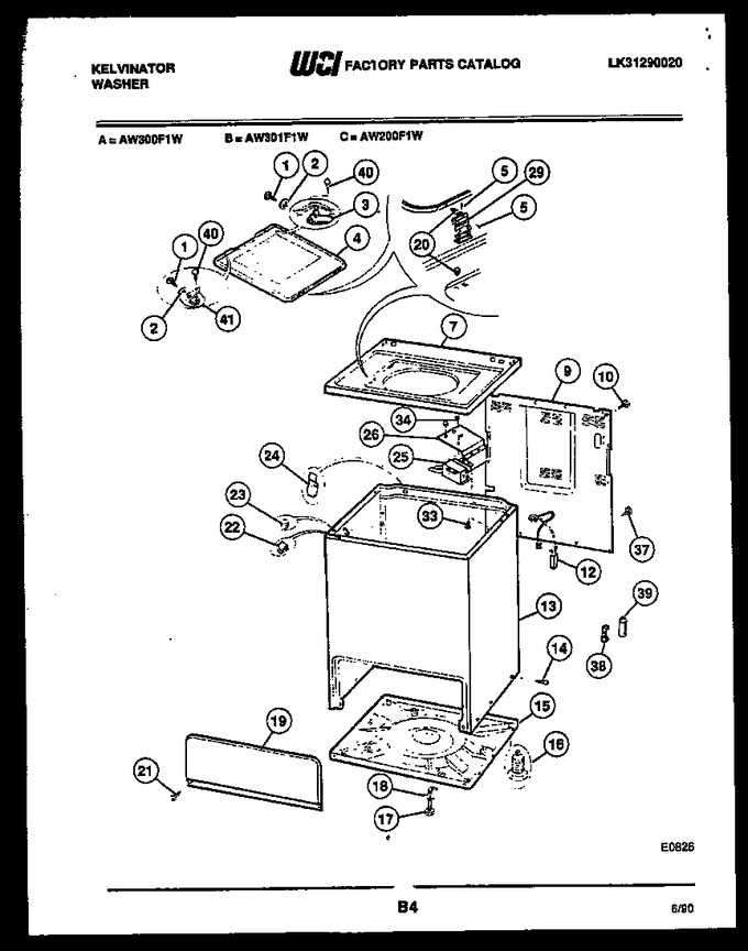 Diagram for AW300F1D