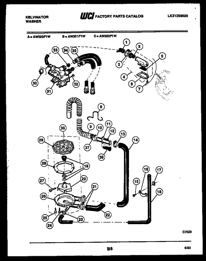 Diagram for AW300F1D