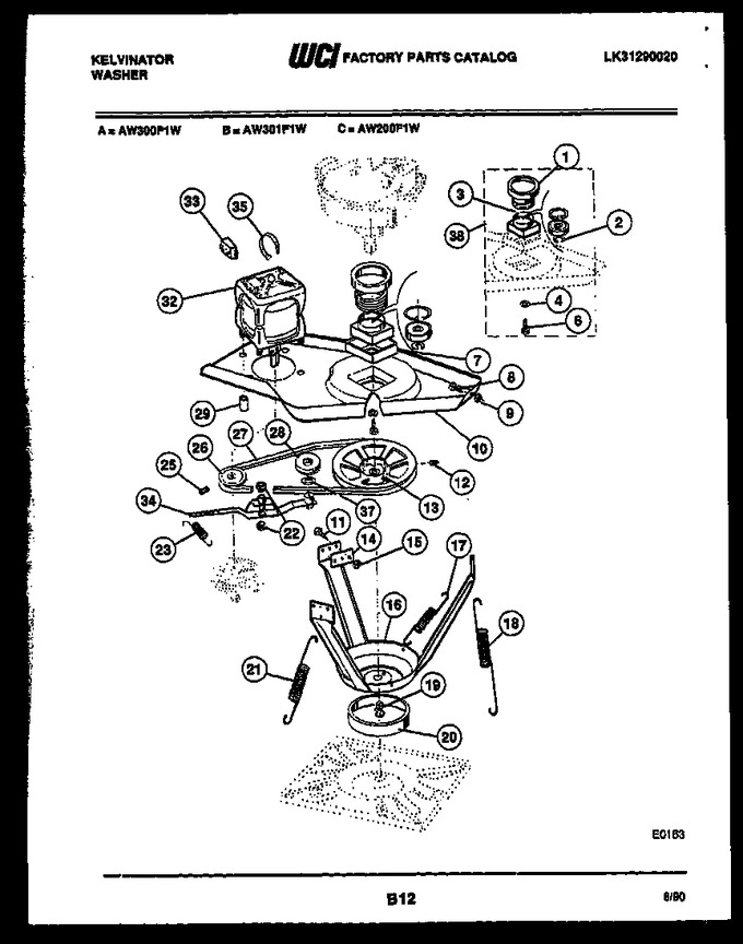 Diagram for AW300F1D