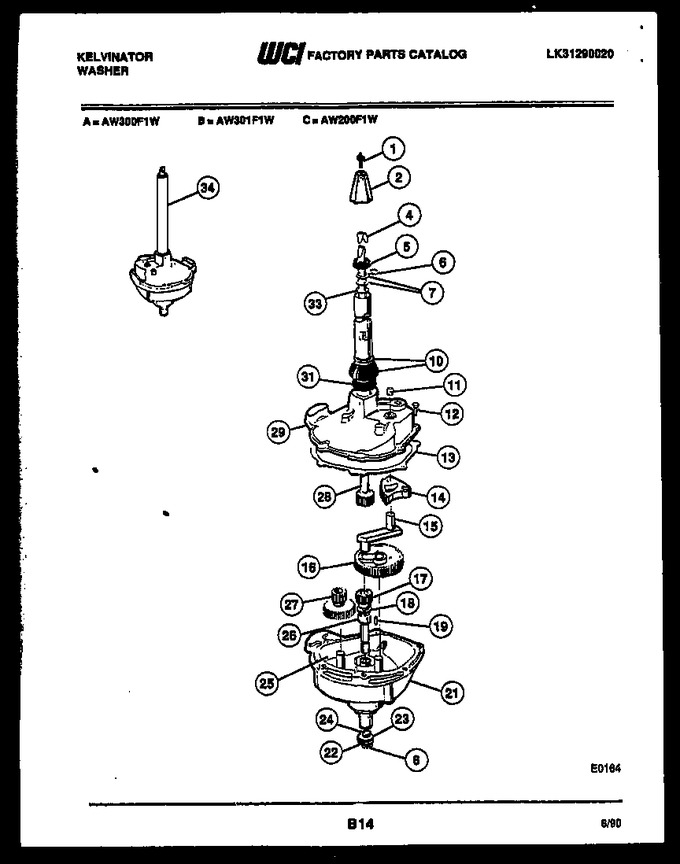 Diagram for AW300F1D