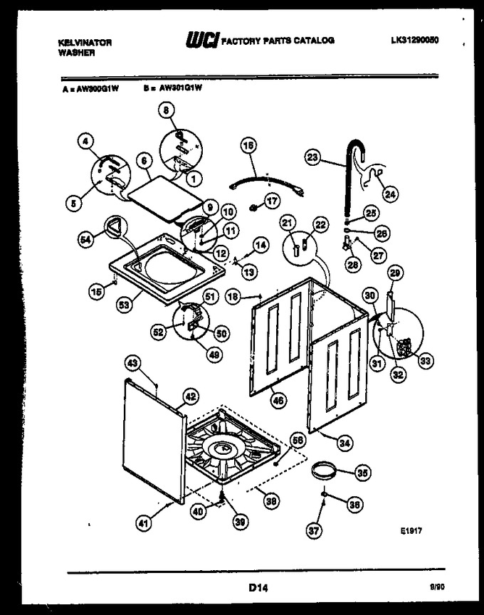 Diagram for AW300G1W