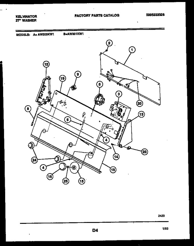 Diagram for AW300KD1
