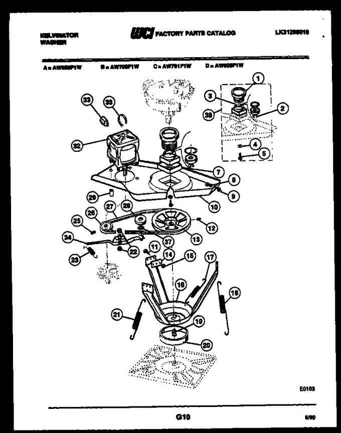 Diagram for AW900F1W