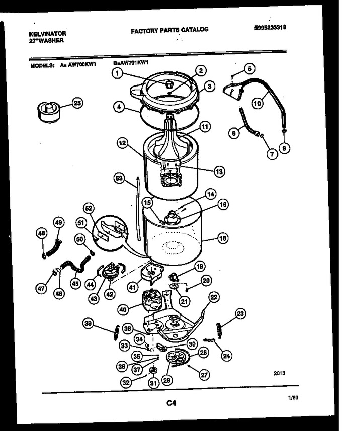 Diagram for AW701KW1