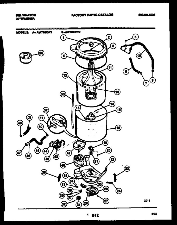 Diagram for AW700KW2