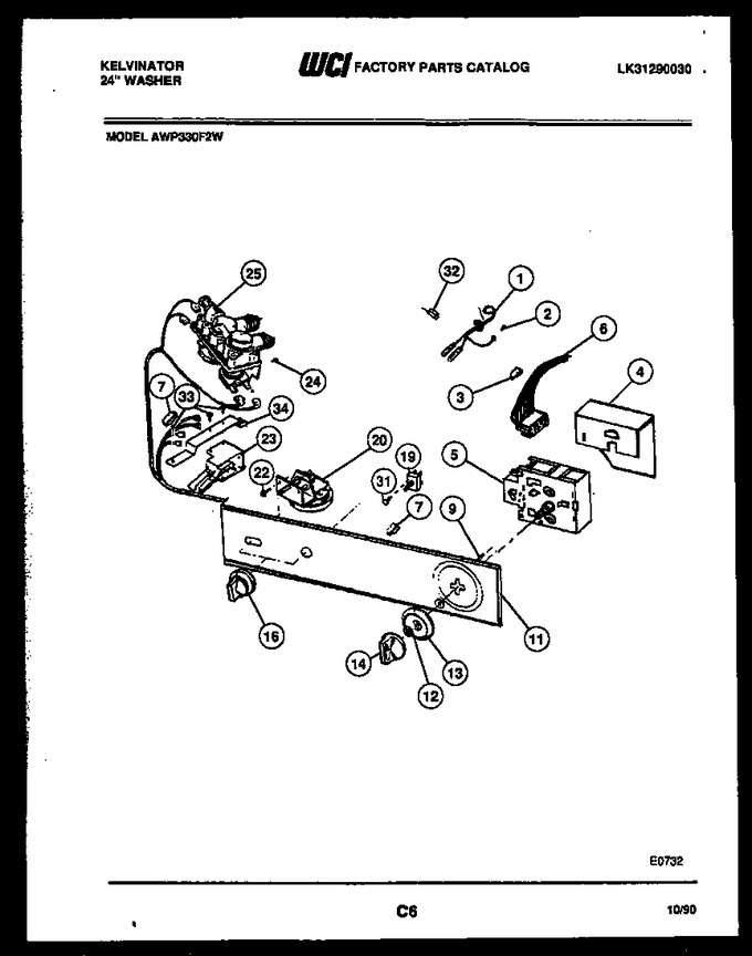 Diagram for AWP330F2D