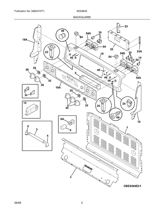 Diagram for BES384ES2