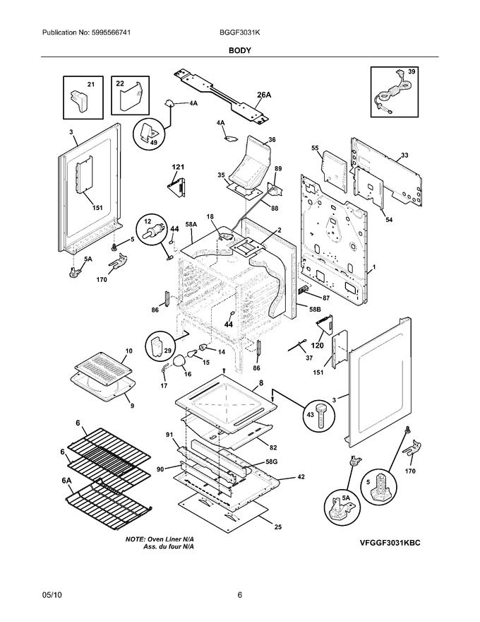 Diagram for BGGF3031KBG