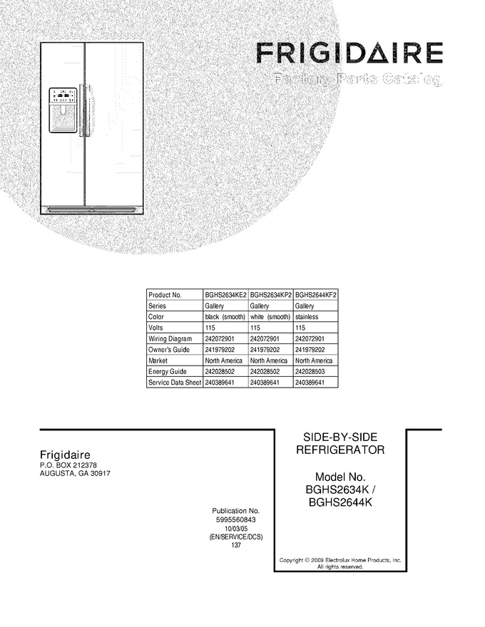 Diagram for BGHS2634KE2