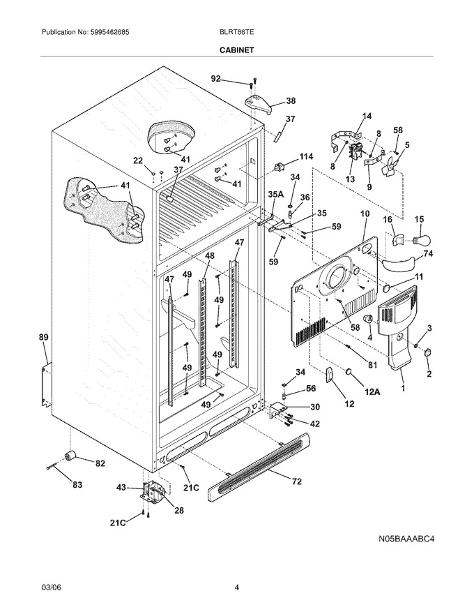 Diagram for BLRT86TES6