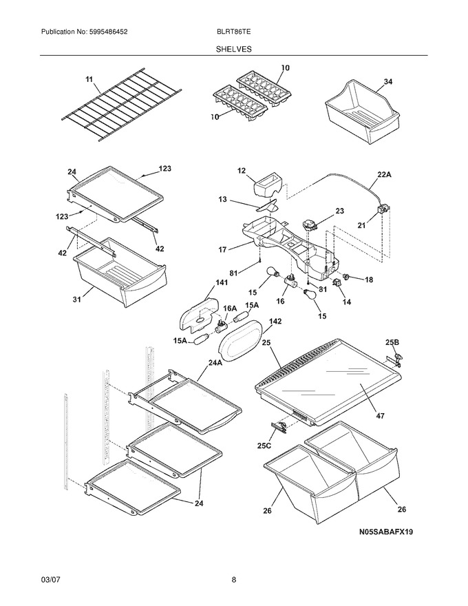 Diagram for BLRT86TEW9