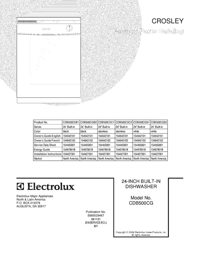 Diagram for CDB500CGS1