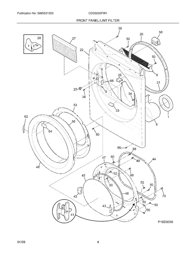 Diagram for CDG5000FW1